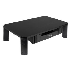 Elevador soporte de monitor tooq tqmmpd02 multiusos con cajon