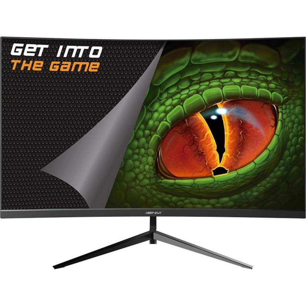 Monitor curvo gaming keep out xgm27pro+v3l 27 pulgadas fhd 240hz