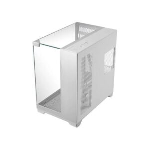 Caja ordenador mars gaming mcvision atx cristal templado blanca