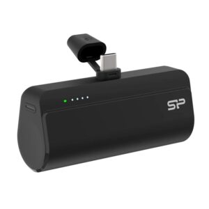 Powerbank silicon power qd50 5000mah usb tipo c negro
