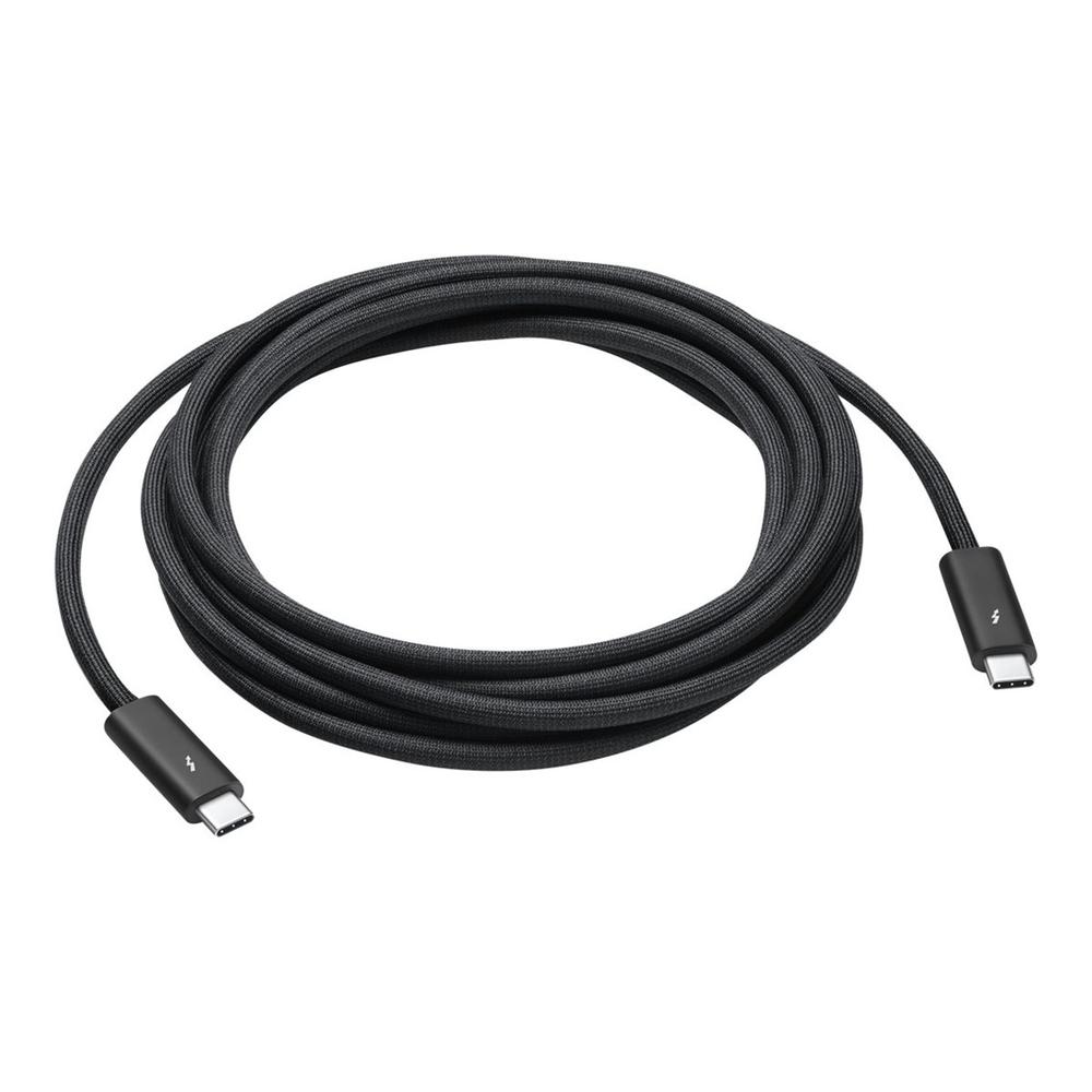Cable usb tipo c apple 3m - macho - macho - negro