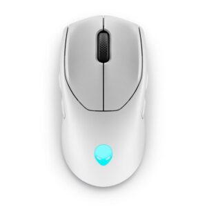 Raton inalambrico gaming dell alienware tri - mode aw720m luz lunar