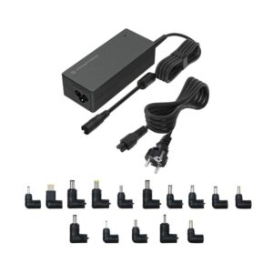 Cargador universal de portatil conceptronic ozul08b15 90w automatico 15v a 20v 15tips 6.0a