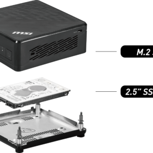 Adaptador hdd para mini ordenador msi cubi n 8gl ms - b17111 negro