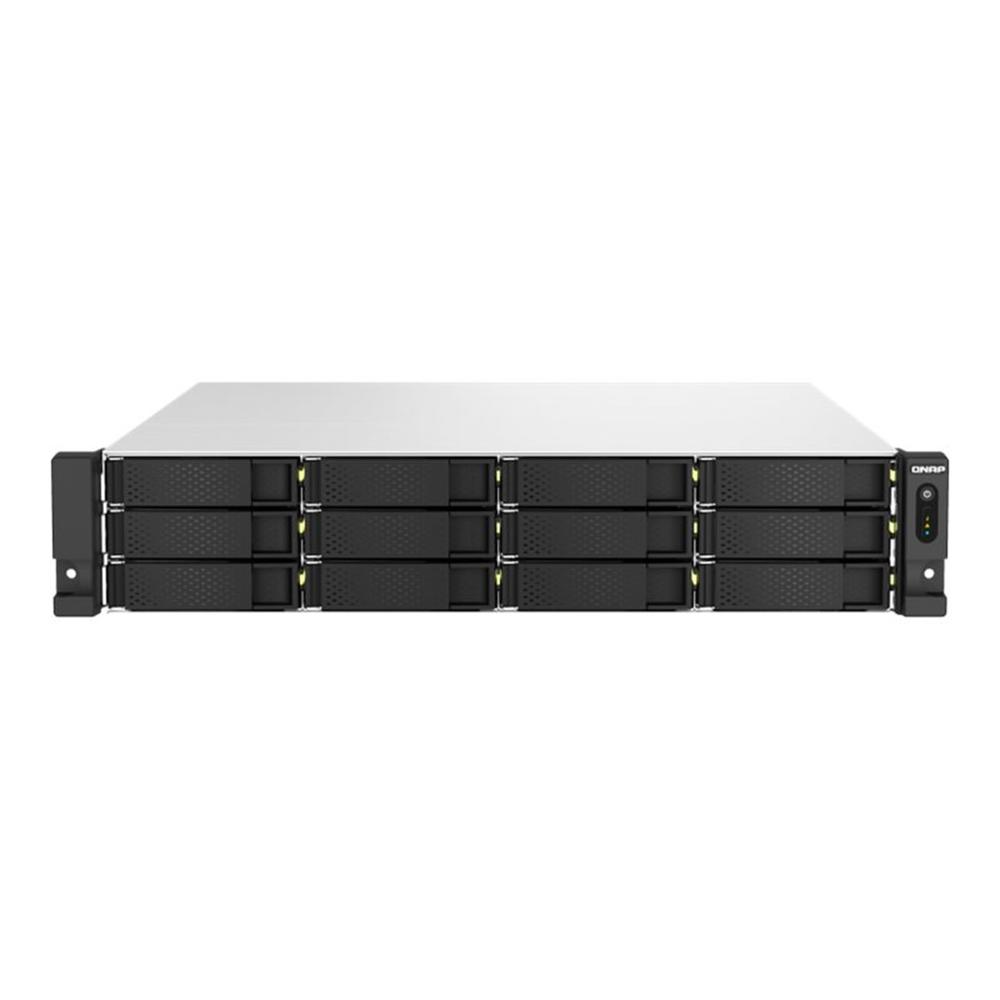 Servidor nas qnap ts - h1887xu - rp - e2336 - 32g 18 bahias 2u rack