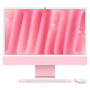 Ordenador all in one apple imac m4 - 16gb - 256gb ssd - 23.5 pulgadas - rosa