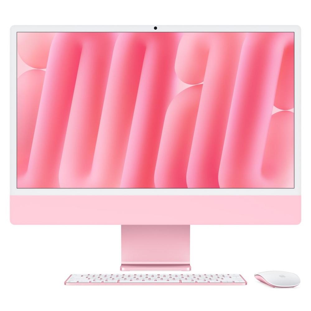 Ordenador all in one apple imac m4 - 16gb - ssd 256gb - 23.5 pulgadas - rosa