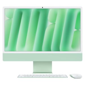 Ordenador all in one apple imac m4 - 16gb - 256gb ssd - 23.5 pulgadas - verde