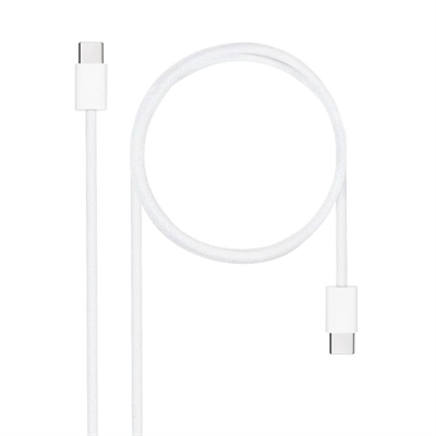 Cable usb - c 2.0 nanocable 60w usb - c - m - m - 1m