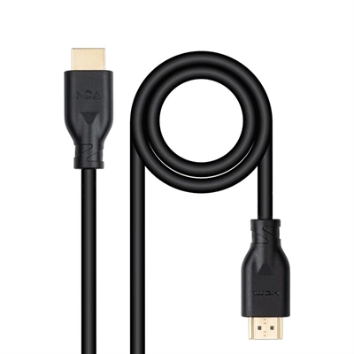Cable hdmi v2.0 nanocable 4k@60hz 18gbps ccs 1.5 m