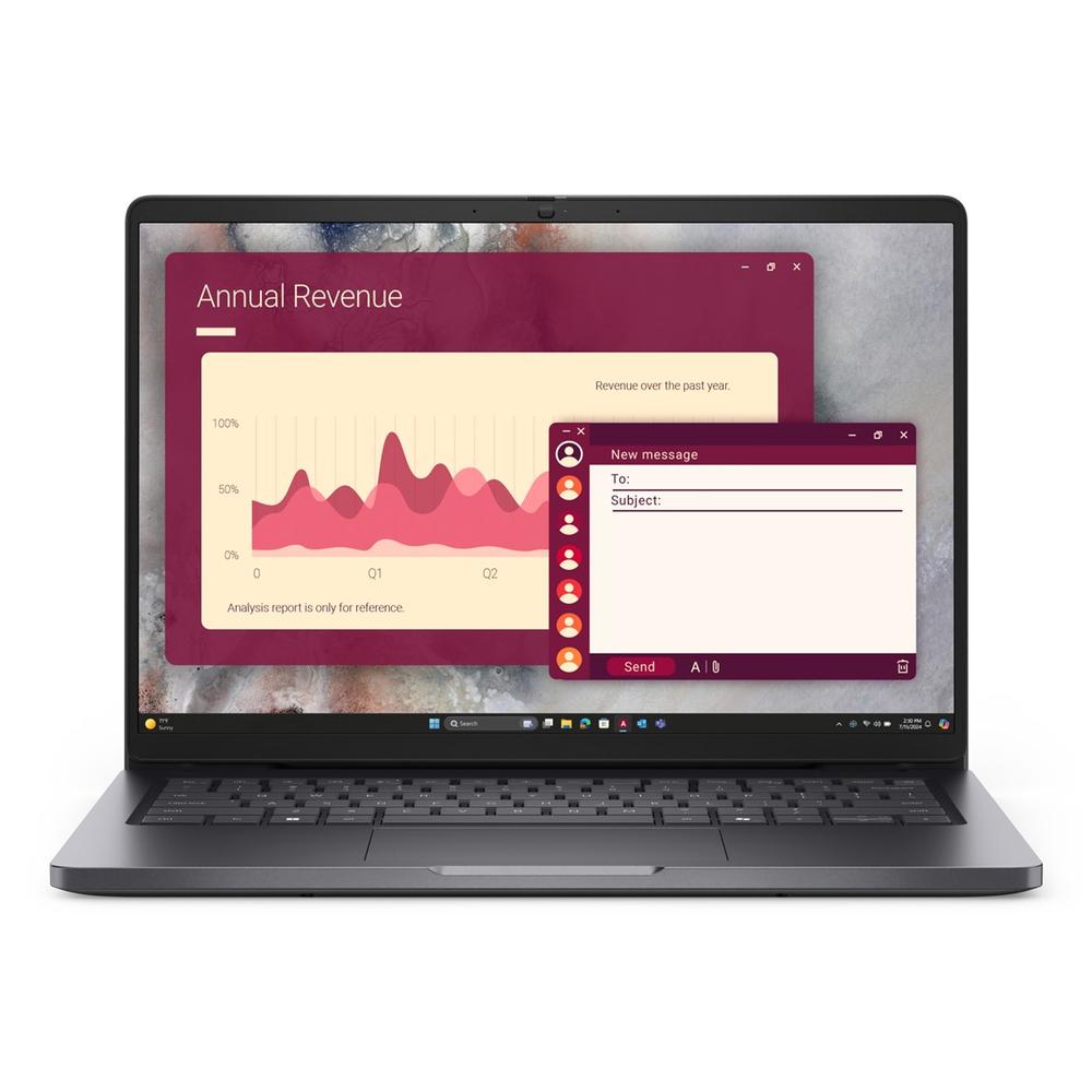Portatil dell pro 14 pc14250 u5 - 225u - 16gb - 512gb ssd - 14 pulgadas fhd+ - w11p