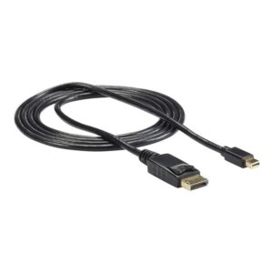 Cable displayport a mini dp 3m - macho - macho - negro