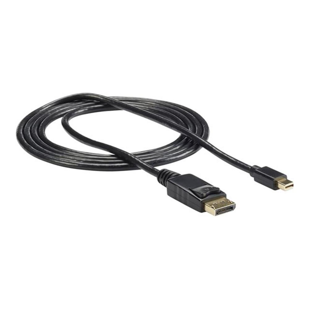 Cable displayport a mini dp 3m - macho - macho - negro
