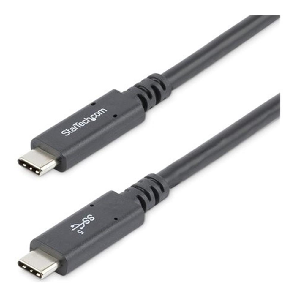 Cable usb tipo c startech 1.8m - macho - macho - negro