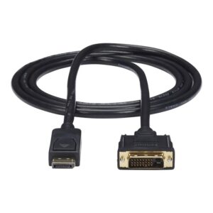 Cable displayport a dvi - d startech 1.8m - macho - macho - negro