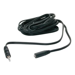 Cable mini jack 3.5mm startech 3.7m - macho - hembra - negro
