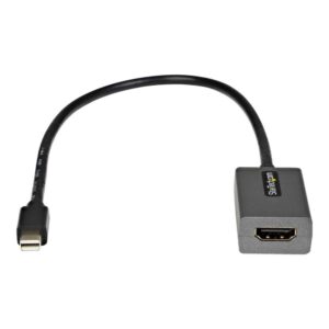 Adaptador mini dp a hdmi startech 0.3m - macho - hembra - negro