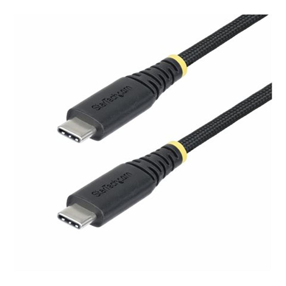 Cable usb tipo c startech 3m - macho - macho - negro