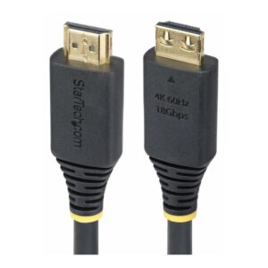 Cable hdmi 4k startech 1.8m - macho - macho - negro