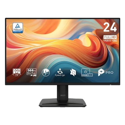 Monitor led 23.8 pulgadas msi pro mp243 e14 ips - fhd - dp - hdmi - 144hz - 1ms