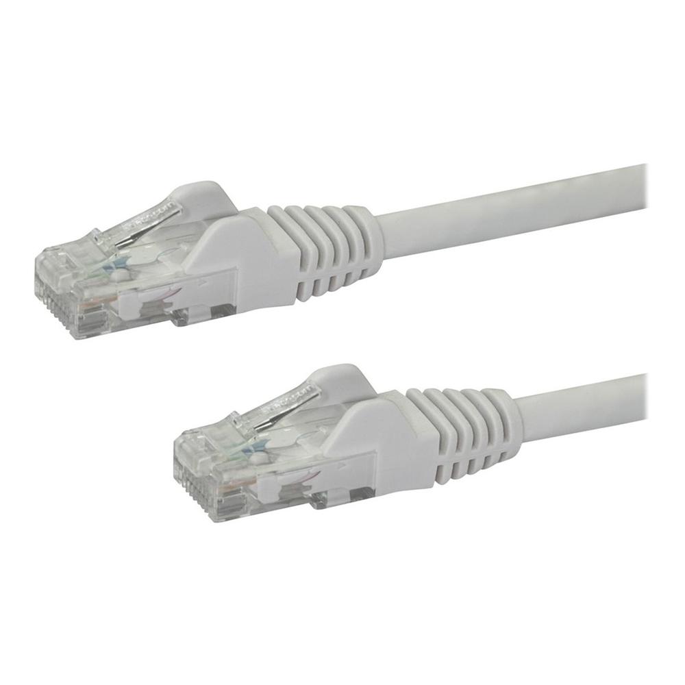 Cable de red startech latiguillo rj45 utp cat6 10m blanco