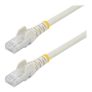 Cable de red startech latiguillo rj45 utp cat6 2m blanco