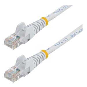 Cable de red startech latiguillo rj45 utp cat5e 5m blanco