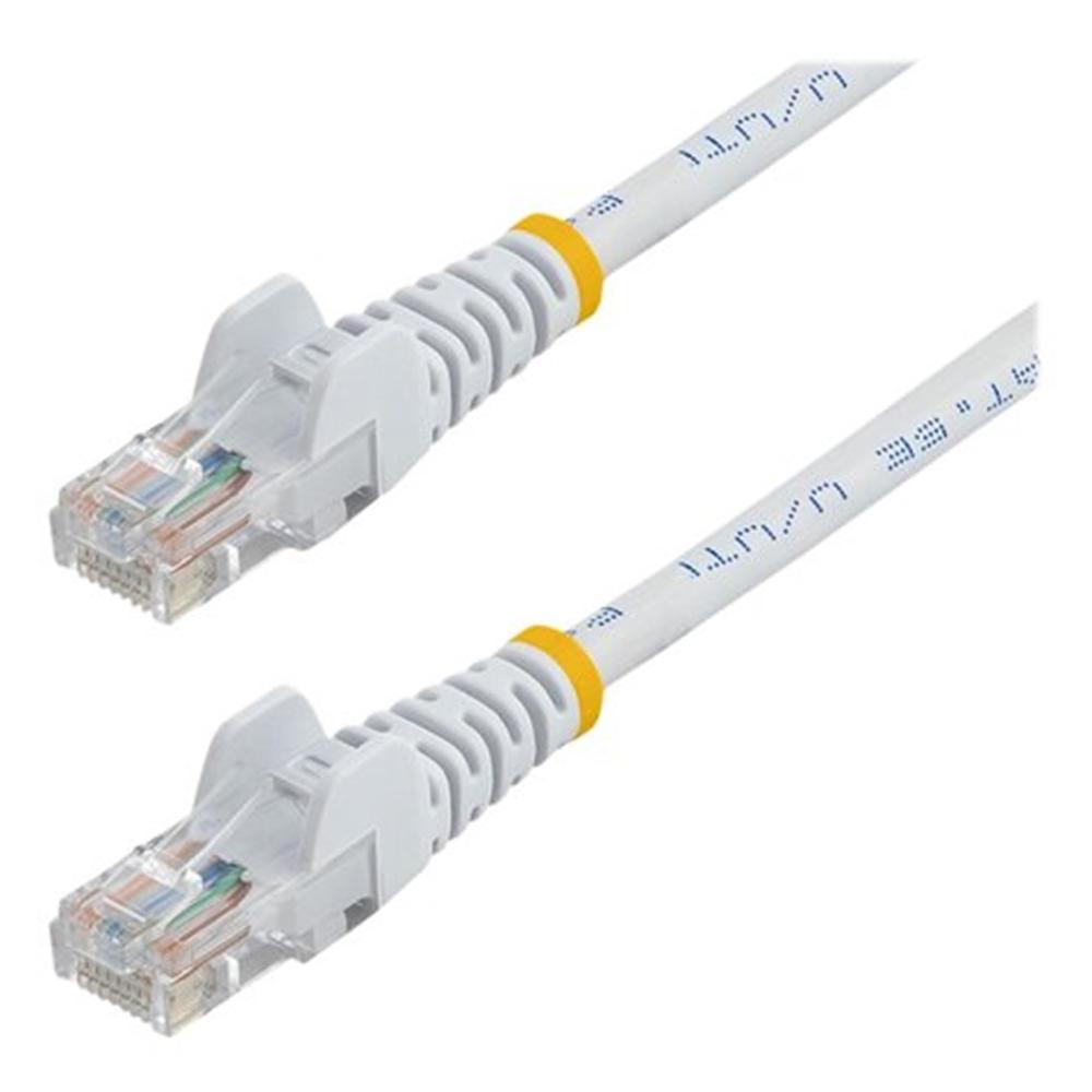 Cable de red startech latiguillo rj45 utp cat5e 5m blanco