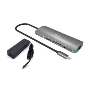 Docking station i - tec usb tipo c 9 en 1 + cargador 100w