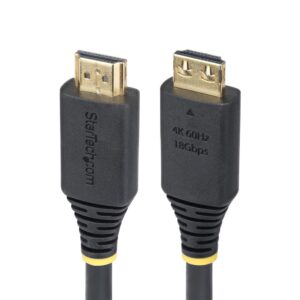 Cable hdmi con agarre startech 2.4m - macho - macho - negro