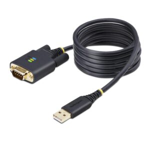 Cable usb tipo a a rs232 db9 startech 2m - macho - macho
