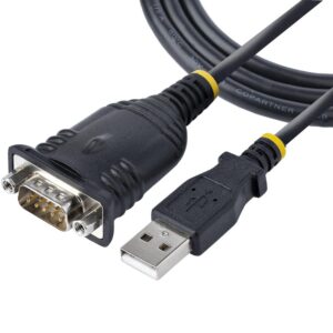 Cable usb tipo a a rs232 db9 startech 1m - macho - macho