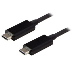 Cable usb tipo c startech 1m - macho - macho - negro