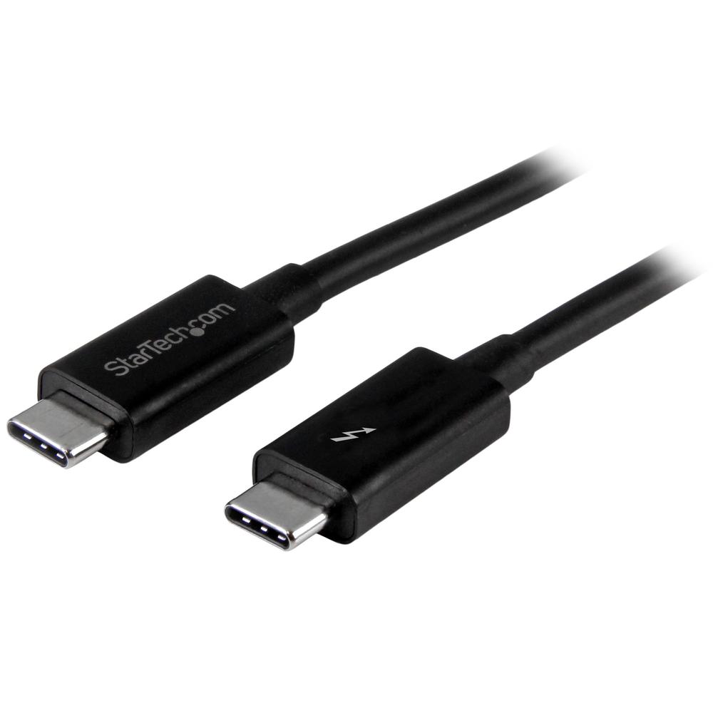 Cable usb tipo c startech 1m - macho - macho - negro