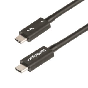 Cable usb tipo c startech 1m - macho - macho - negro