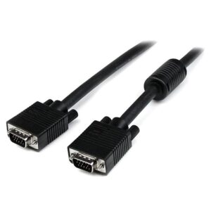 Cable vga startech 1m - macho - macho - negro