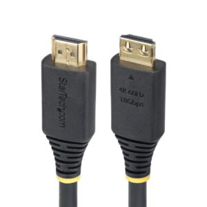 Cable hdmi 4k con agarre startech 2m - macho - macho - negro