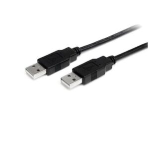 Cable usb tipo a startech 2m - macho - macho - negro