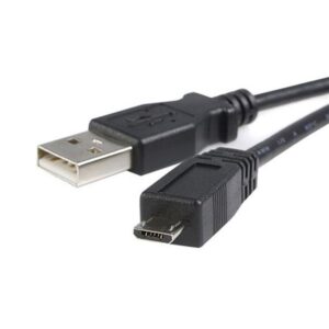 Cable micro usb tipo b a usb tipo a startech 2m - macho - macho - negro