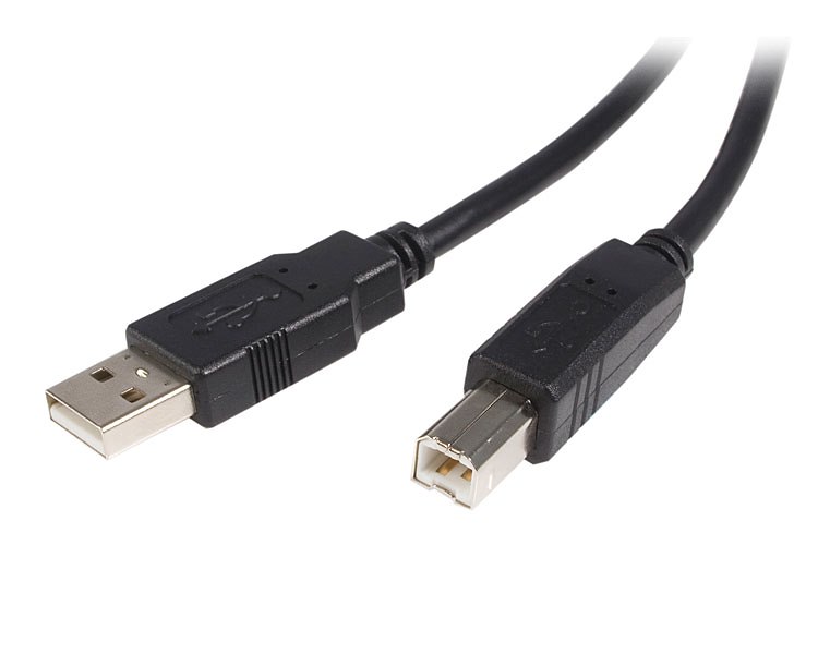 Cable usb tipo b a usb tipo a startech 3m - macho - macho - negro