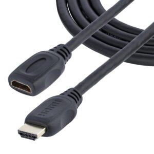 Cable hdmi 4k x 2k startech 2m - macho - hembra - negro