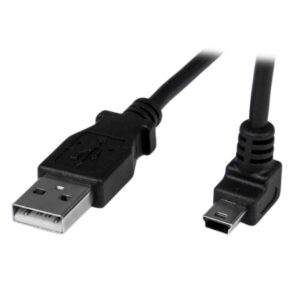 Cable usb tipo a a mini usb tipo b startech 1m - macho - macho - negro
