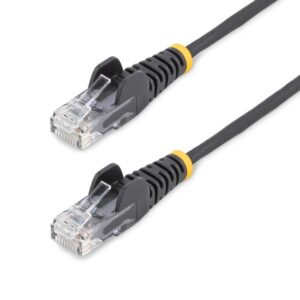 Cable de red startech latiguillo rj45 lszh utp cat6 3m negro