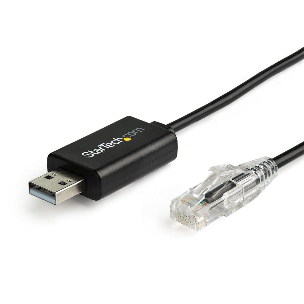 Cable usb tipo a a rj45 startech 1.8m