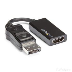 Adaptador displayport a hdmi startech macho - hembra - negro