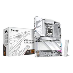 Placa base gigabyte x870 aorus elite x3d ice atx am5 - 4x ddr5 - 2x sata3