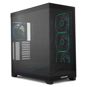 Caja ordenador gaming nox hummer blade argb airflow atx cristal templado negro