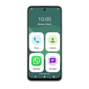 Movil spc zeus 2 elite 8 - 128gb plata