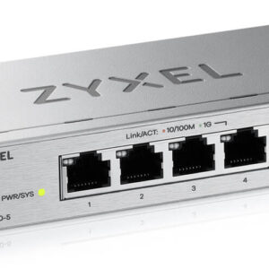 Switch zyxel gs1200 - 5v3 5 puertos