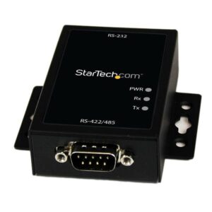 Conversor rs232 a rss422 rs485 startech macho - hembra - negro